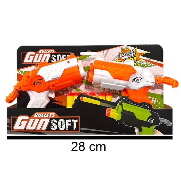 Juguetes Pistola Lanza Dardos x2, al por mayor