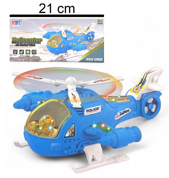 Juguetes Helicoptero Musical Policía, a pilas al por mayor