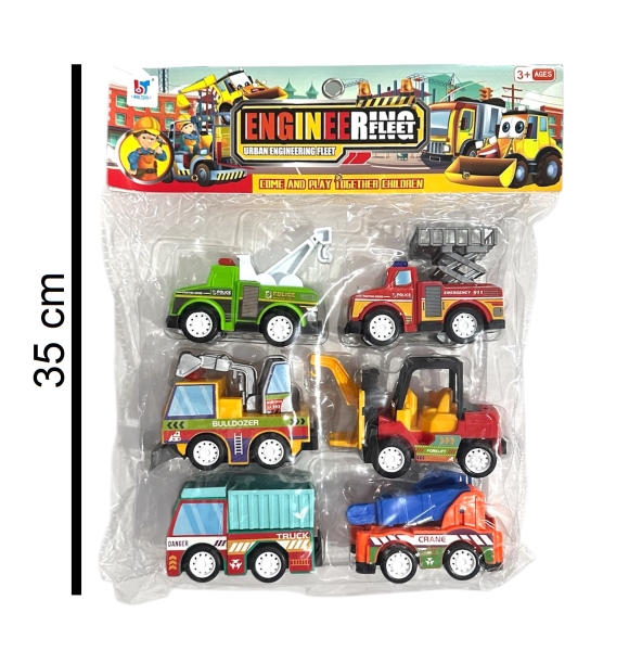 Juguetes Vehiculos x4 - Construcción, a friccion al por mayor