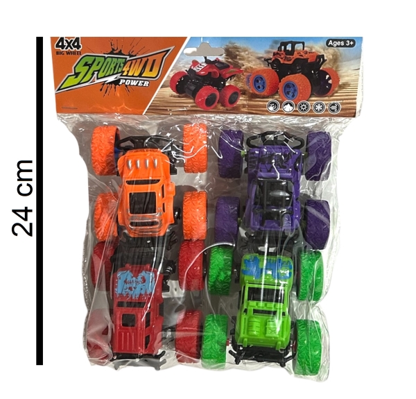 Juguetes Vehiculos x4 - Autos Monster, a friccion al por mayor