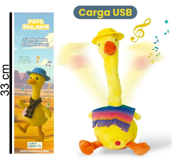 Juguetes Bailarín - Patito, a pilas al por mayor