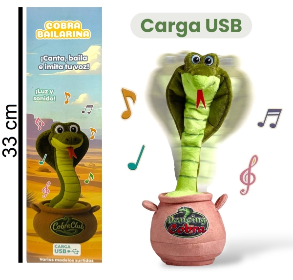 Juguetes Bailarín - Cobra, a pilas al por mayor
