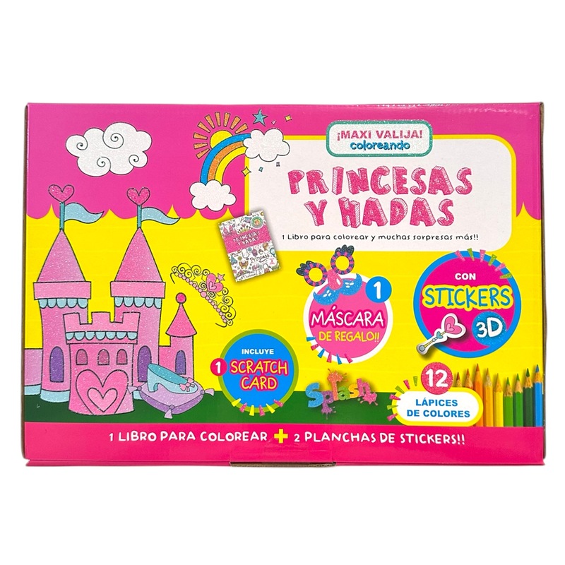 Juguetes Maxi Valija Princesas y Hadas, al por mayor