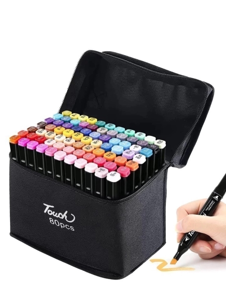 Juguetes Marcadores Doble Punta x80, al por mayor