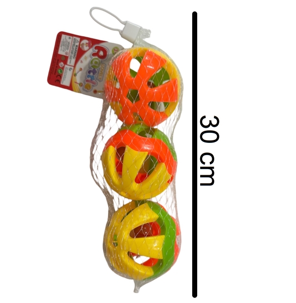 Juguetes Sonajero Pelotas x3, al por mayor