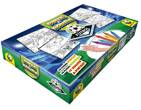 Juguetes Pinta y Borra Futbol, al por mayor