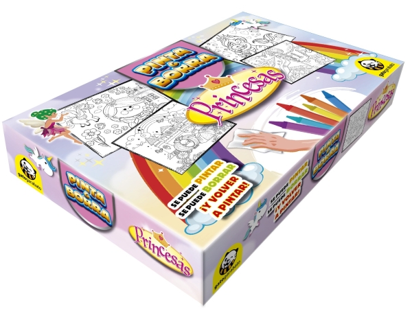 Juguetes Pinta y Borra Princesas, al por mayor