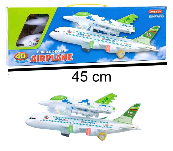 Juguetes Avion Porta Avión Musical, a pilas al por mayor