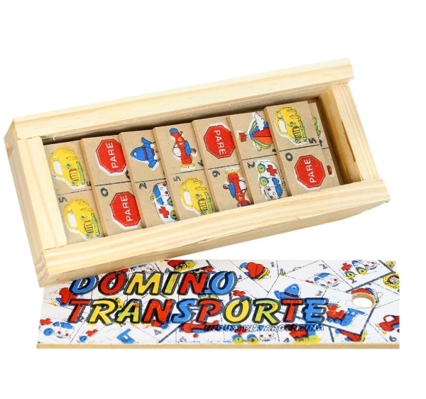 Juguetes Domino de Madera - Transportes, al por mayor