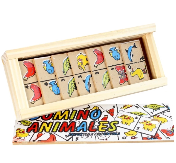 Juguetes Domino de Madera - Animales, al por mayor