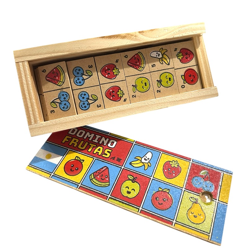 Juguetes Domino de Madera - Frutas, al por mayor