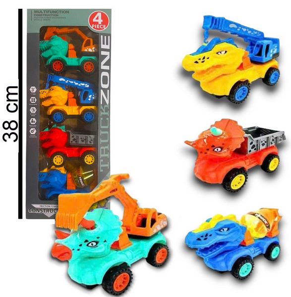 Juguetes Camion Dinosaurio x4, a friccion al por mayor