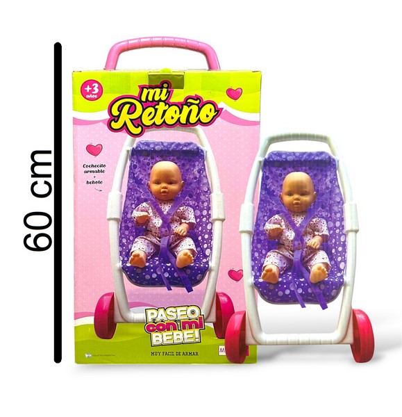 Juguetes Bebe con Carro de Paseo, al por mayor