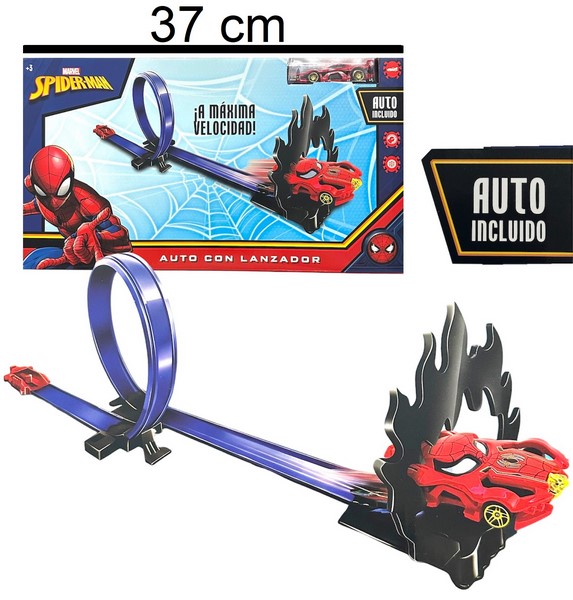 Juguetes Pista Lanza Autos Spiderman, al por mayor