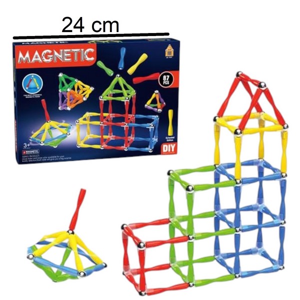Juguetes Magneticos - Palitos x87pcs, al por mayor