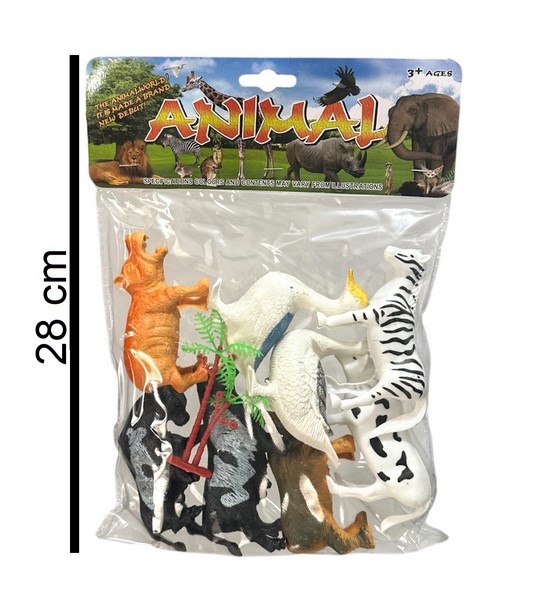 Juguetes Animales de la Granja x8, al por mayor