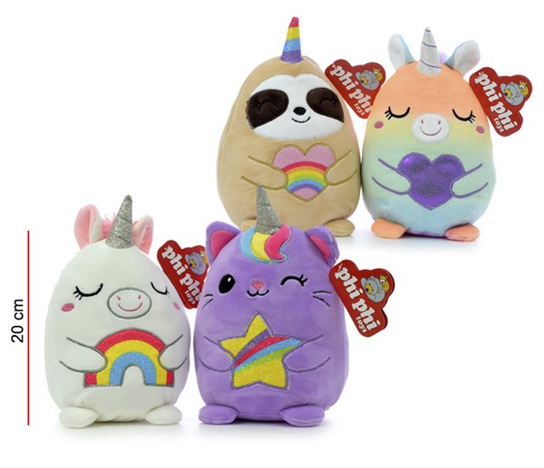 Juguetes Spandex Arcoiris de Peluche, al por mayor