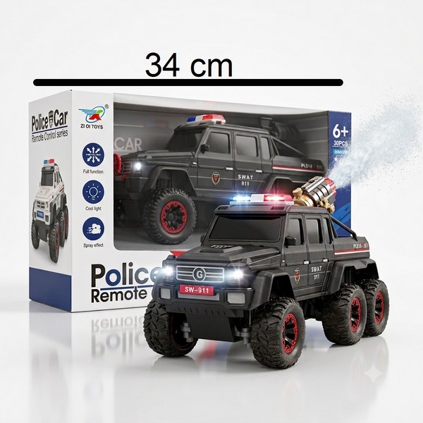 Juguetes Radio Control - Camioneta de Policía, a pilas al por mayor