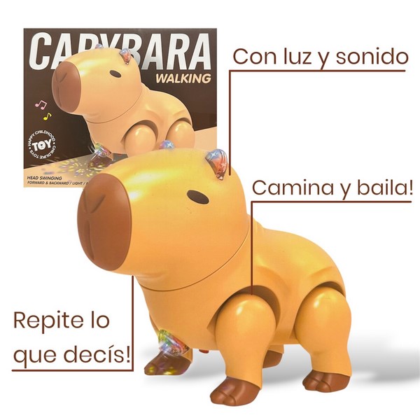 Juguetes Musical Capibara, a pilas al por mayor