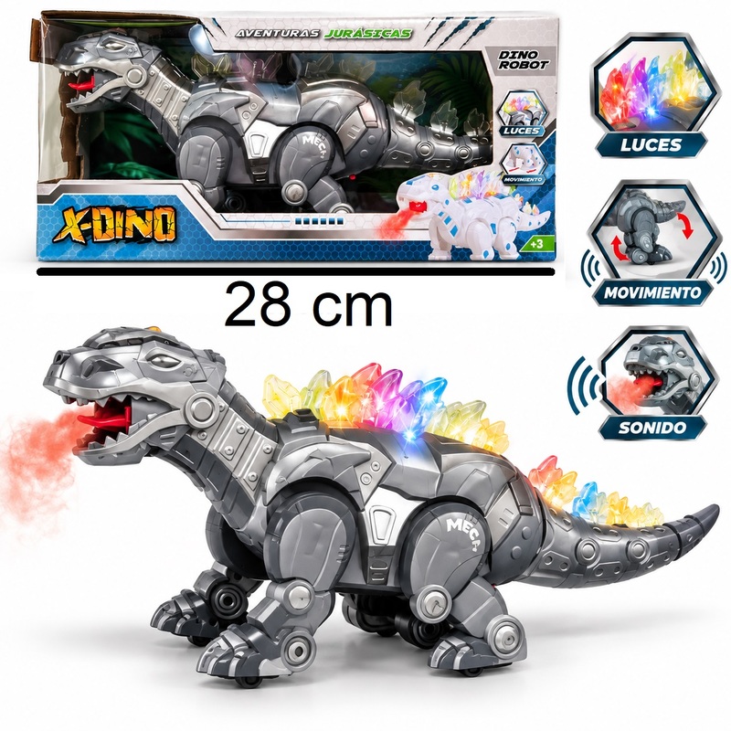 Juguetes Dinosaurio Musical, a pilas al por mayor