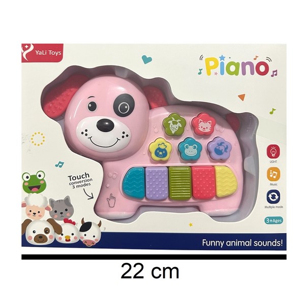 Juguetes Piano Musical de Bebé - Perro, a pilas al por mayor