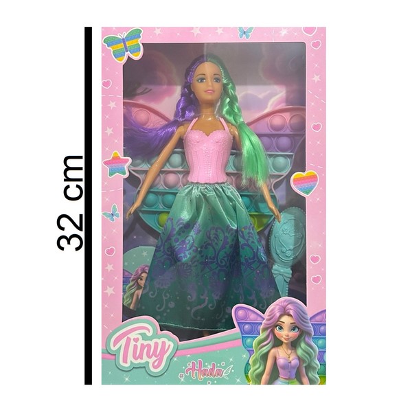 Juguetes Muñeca Tiny Hada con Pop It, al por mayor