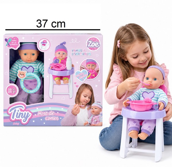 Juguetes Bebé Tiny - Hora de Comer Zoe, a pilas al por mayor
