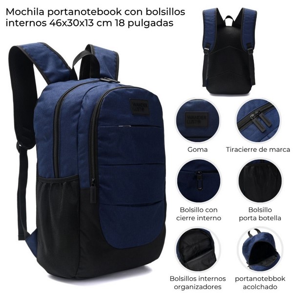 Juguetes Mochila 18´´ Wanderlust Azul, al por mayor