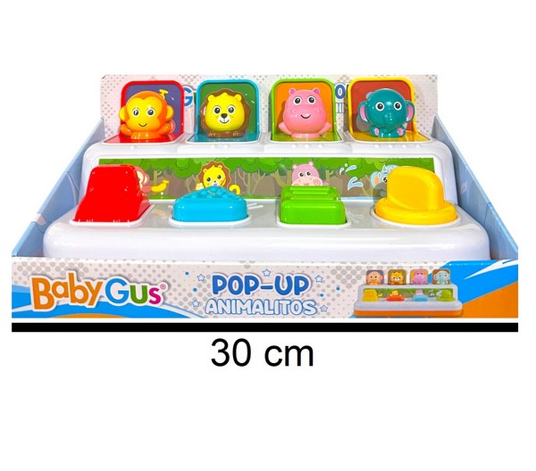 Juguetes Juego de Bebé Pop-Up Animales, a pilas al por mayor